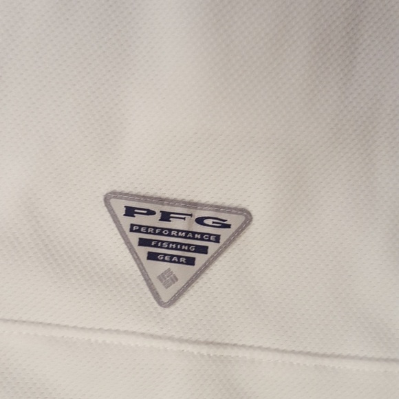 Columbia Golf Polo short sleeve white shirt - Picture 7 of 8